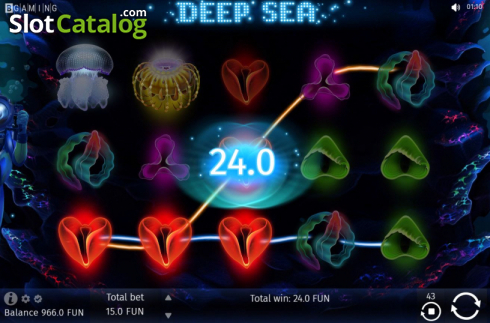 Скрин4. Deep Sea (BGAMING) слот