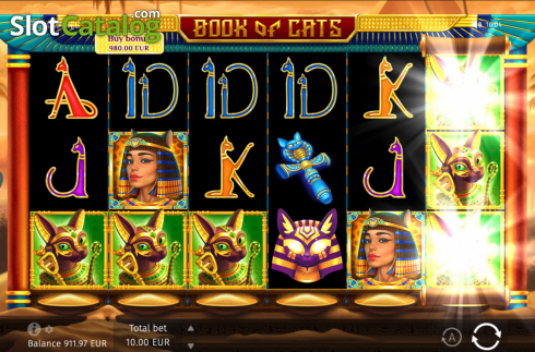 Скрин3. Book Of Cats слот