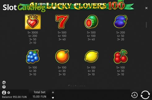 Скрин9. All Lucky Clovers слот