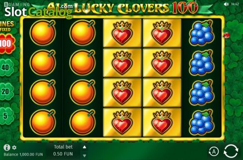 Скрин3. All Lucky Clovers слот