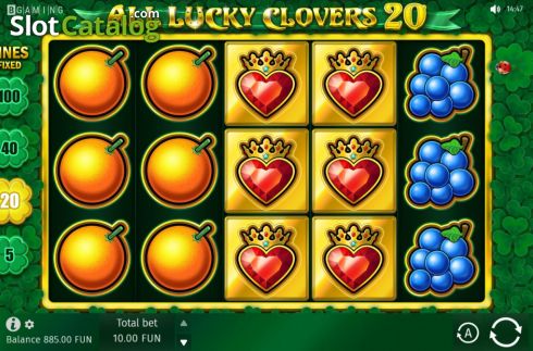 Скрин5. All Lucky Clovers слот