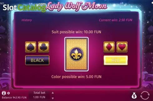 Скрин8. Lady Wolf Moon слот