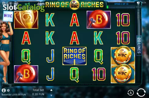 Скрин2. WBC Ring Of Riches слот