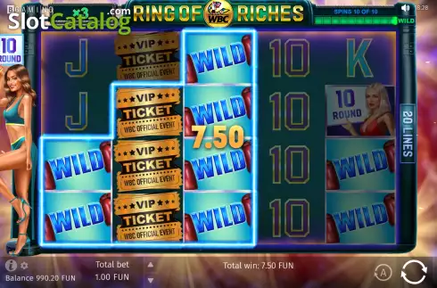 Скрин7. WBC Ring Of Riches слот