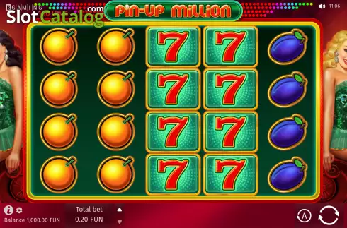 Скрин3. Pin-Up Million слот
