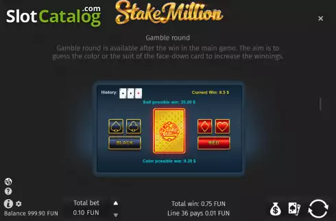 Скрин5. Stake Million слот