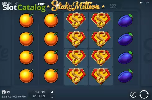 Скрин3. Stake Million слот