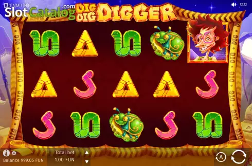 Скрин2. Dig Dig Digger слот