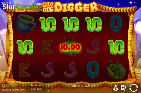 Скрин3. Dig Dig Digger слот