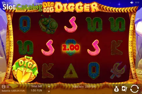Скрин4. Dig Dig Digger слот