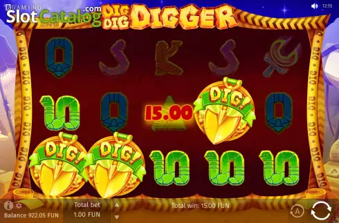 Скрин7. Dig Dig Digger слот
