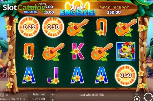 Скрин3. Aloha King Elvis слот
