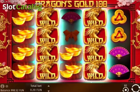 Скрин7. Dragon's Gold 100 слот