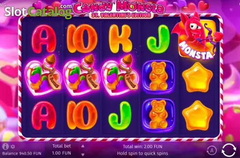Скрин6. Candy Monsta слот