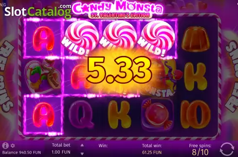 Скрин8. Candy Monsta слот