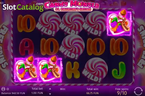 Скрин9. Candy Monsta слот