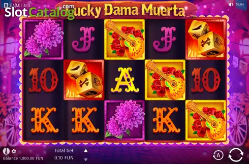 Скрин2. Lucky Dama Muerta слот