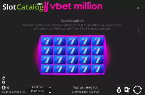 Скрин8. Vbet Million слот