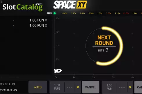 Скрин2. Space XY слот