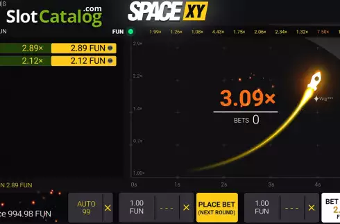Скрин4. Space XY слот