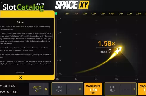 Скрин7. Space XY слот