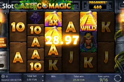 Скрин9. Aztec Magic Megaways слот