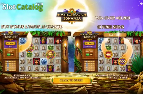 Скрин2. Aztec Magic Bonanza слот