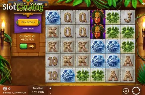 Скрин3. Aztec Magic Bonanza слот