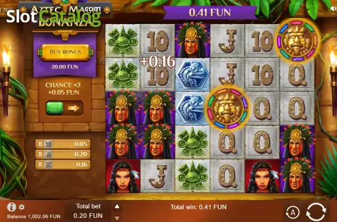 Скрин5. Aztec Magic Bonanza слот