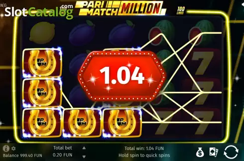 Скрин4. Parimatch Million слот