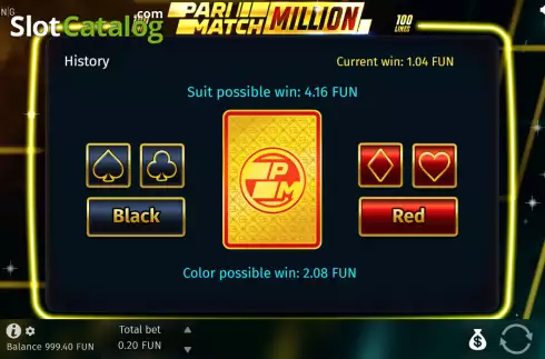 Скрин6. Parimatch Million слот