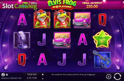 Скрин2. Elvis Frog In PlayAmo слот