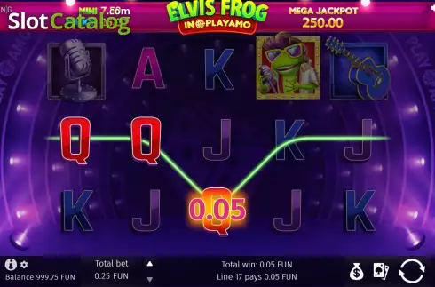 Скрин3. Elvis Frog In PlayAmo слот