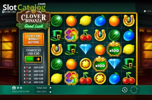 Скрин5. Clover Bonanza слот