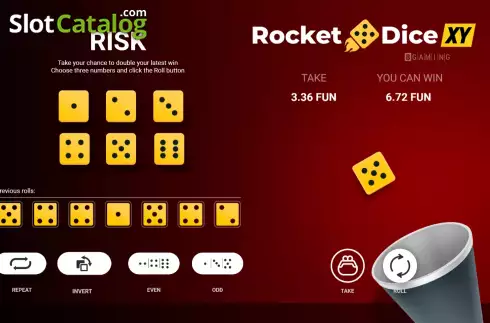 Скрин5. Rocket Dice XY слот
