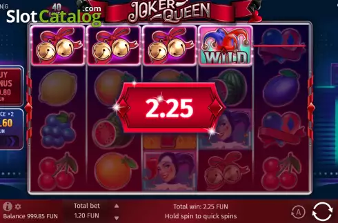 Скрин4. Joker Queen слот