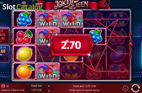 Скрин5. Joker Queen слот