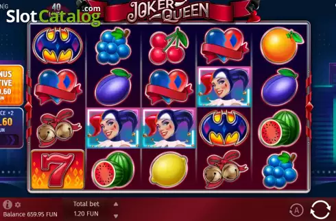 Скрин7. Joker Queen слот