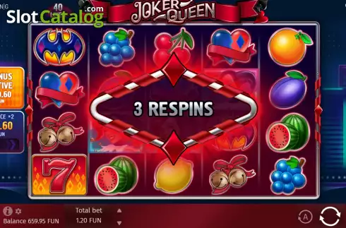Скрин8. Joker Queen слот