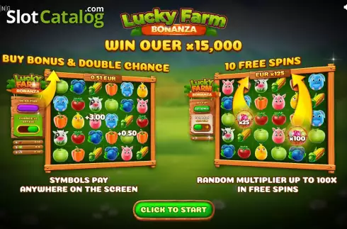 Скрин3. Lucky Farm Bonanza слот