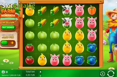 Скрин4. Lucky Farm Bonanza слот