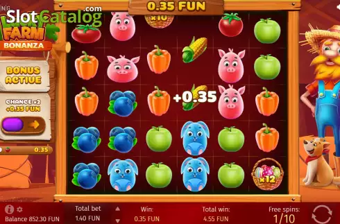 Скрин7. Lucky Farm Bonanza слот