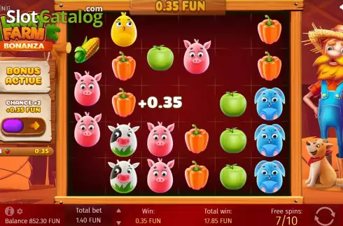 Скрин8. Lucky Farm Bonanza слот