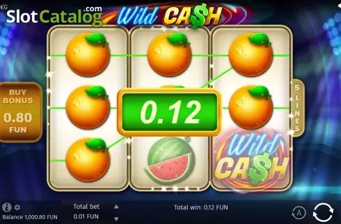 Скрин3. Wild Cash (BGAMING) слот
