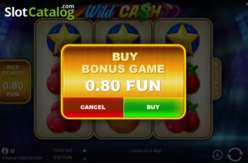 Скрин5. Wild Cash (BGAMING) слот