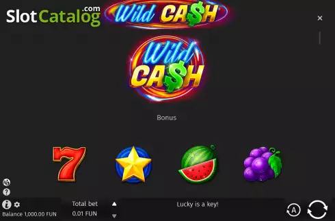 Скрин9. Wild Cash (BGAMING) слот