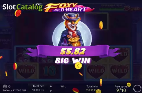 Скрин7. Foxy Wild Heart слот