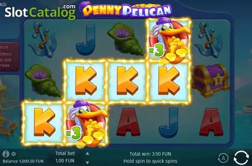 Скрин4. Penny Pelican слот