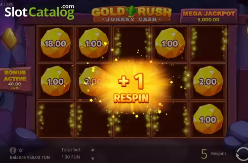 Скрин9. Gold Rush With Johnny Cash слот