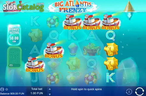 Скрин7. Big Atlantis Frenzy слот
